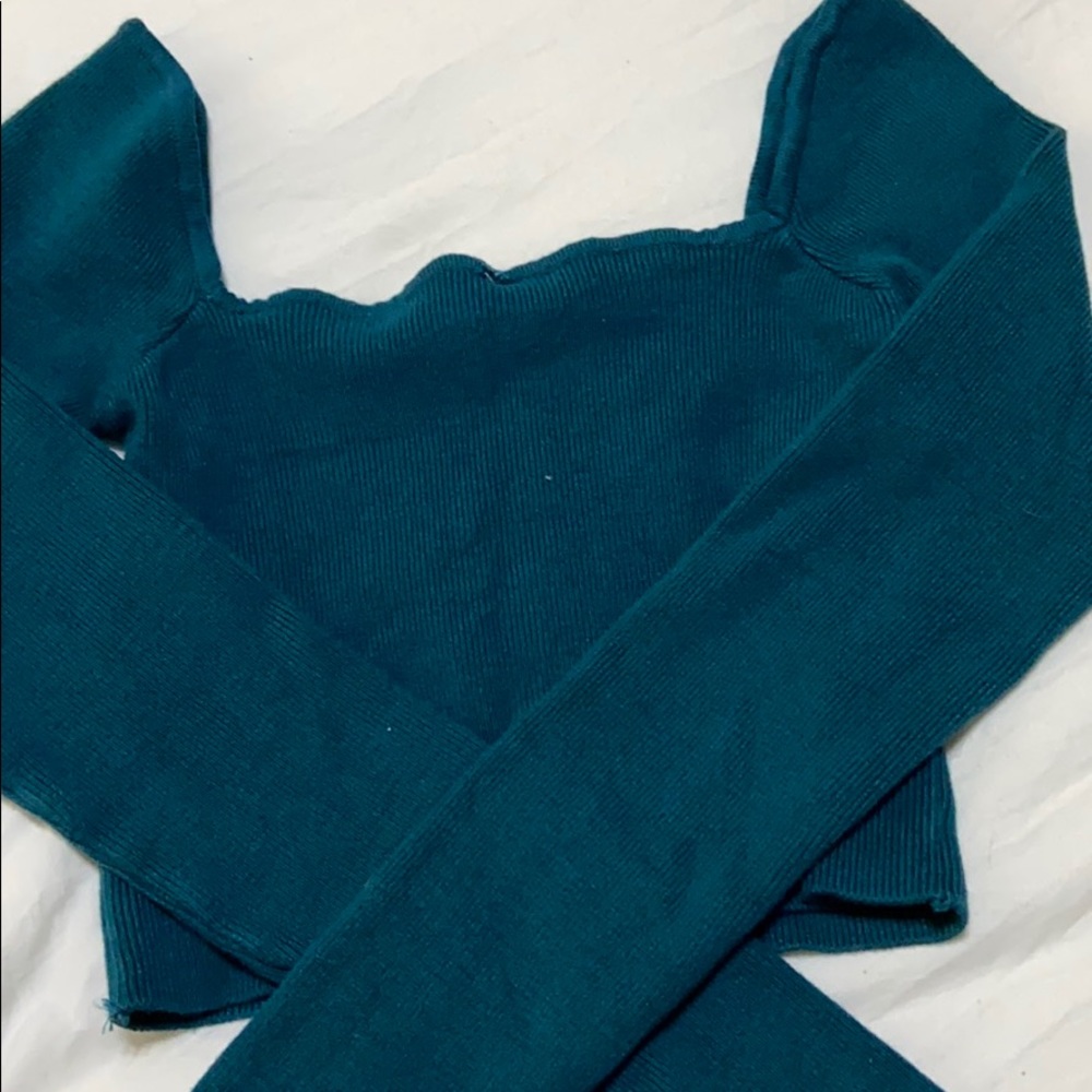 Teal forever21 top